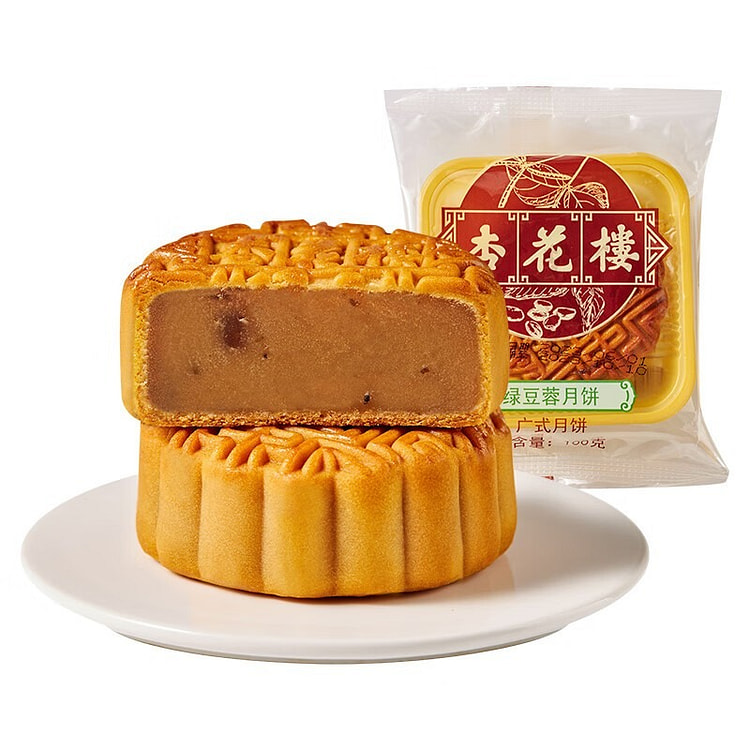 Xinghualou Mung Bean Mooncake Traditional100g