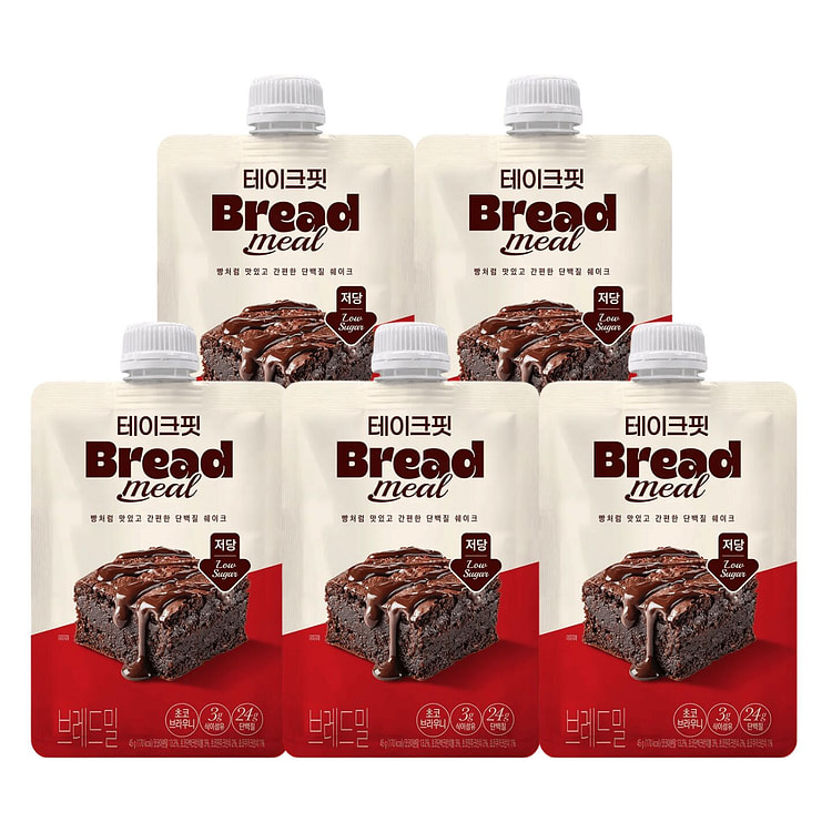 TAKEFIT Bread Meal巧克力布朗尼味 5 包