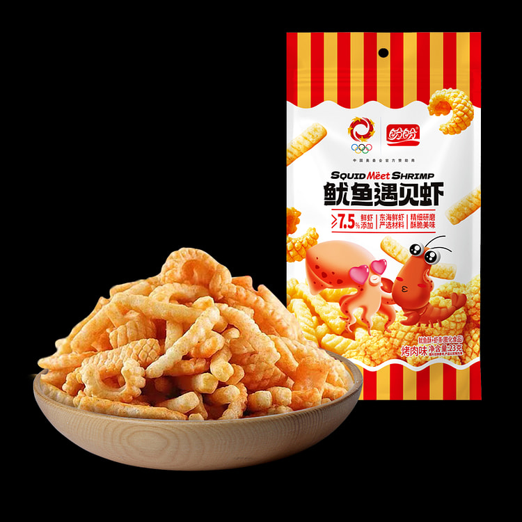 Panpan Squid Meets Shrimp Puffed Leisure Snacks Office Internet Celebrity S