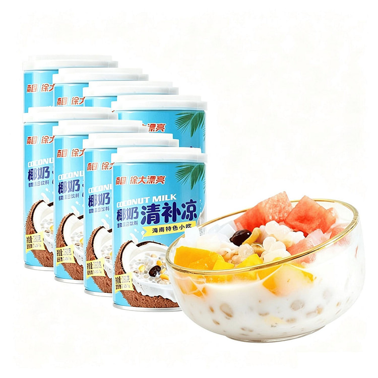 南国食品椰奶速食粥海南特产即食椰汁清补凉植物饮料 260 克