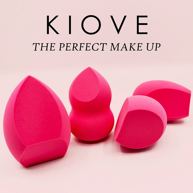 多功能专业化妆海绵（4 种形状） 1 箱