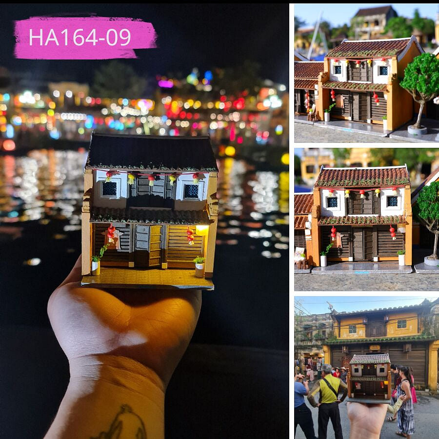 Vintage Hoi An House Street DIY Kit 1 box