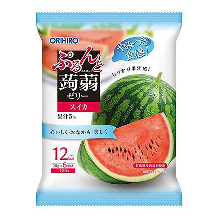ORIHIRO Konjac Low Calorie Watermelon Jelly