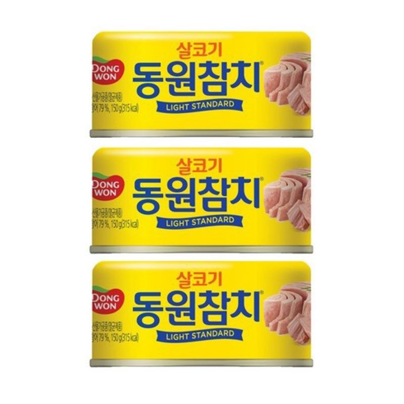 東遠瘦肉標準金槍魚罐頭 (150g, 3 件) 1 盒
