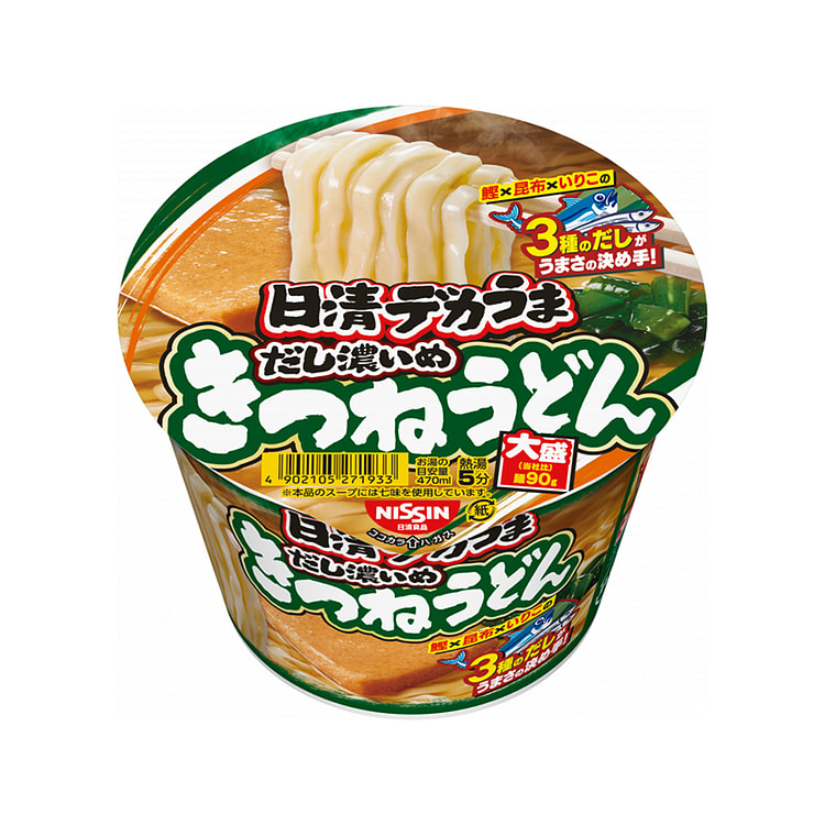 NISSIN Udon Noodles in Soup 106g (Noodles 90g)