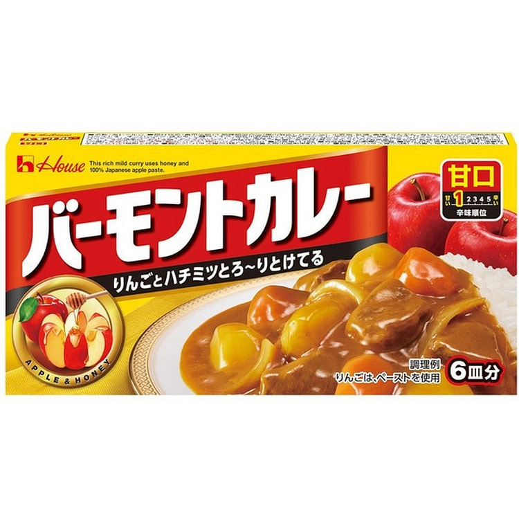 House Foods Vermont Curry Mild 115g [Curry Roux]