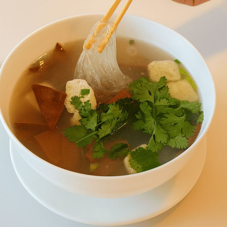 Duck Blood Vermicelli Soup 1 each
