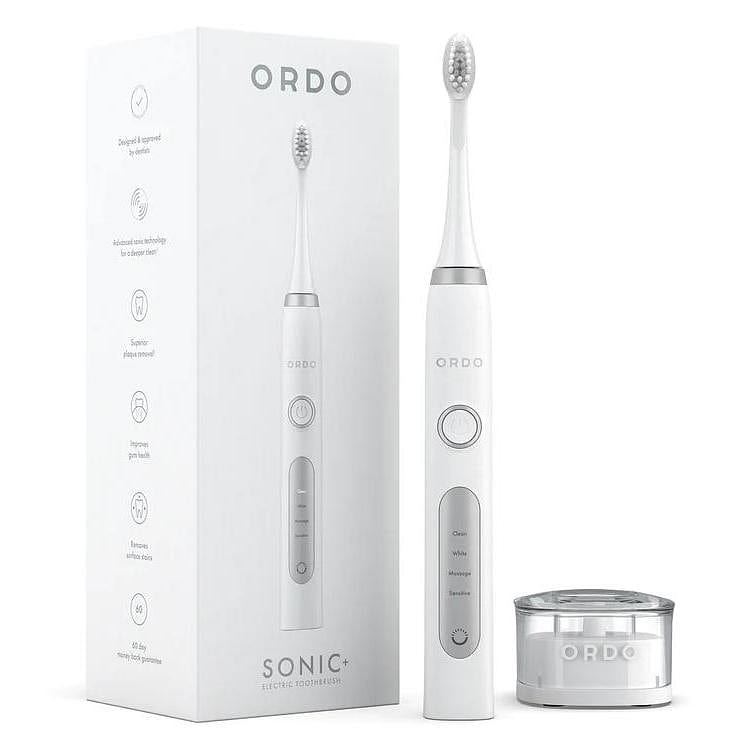 Ordo – Sonic+ Electric Toothbrush (White)