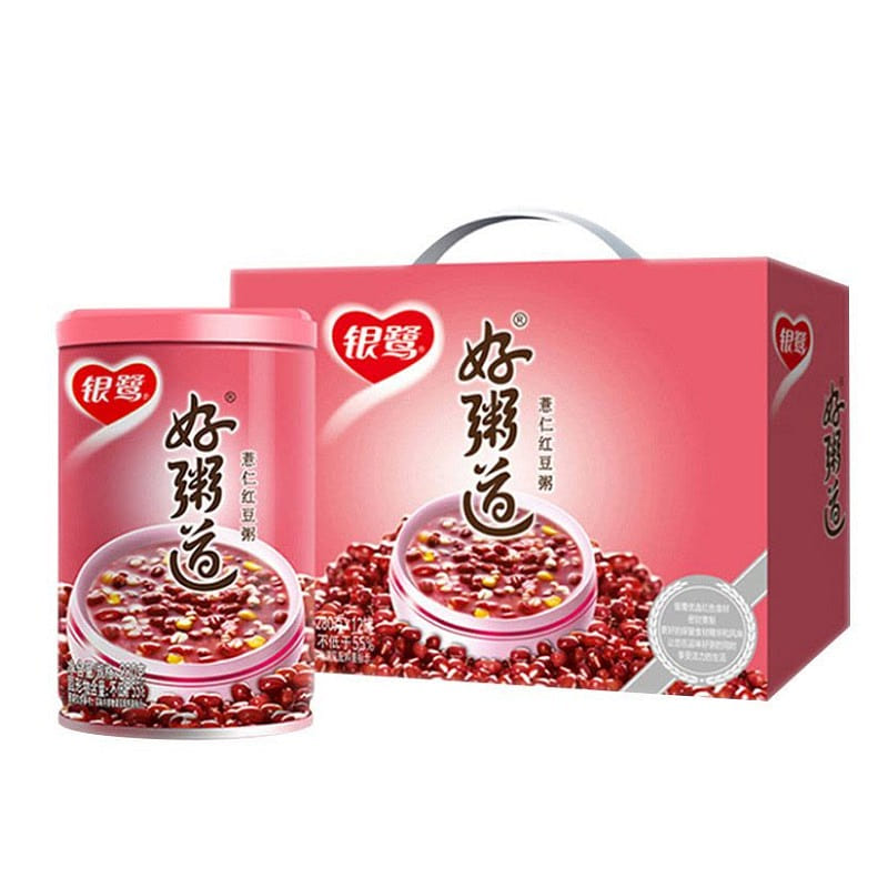 银鹭 好粥道 薏仁红豆粥 280g 12 个