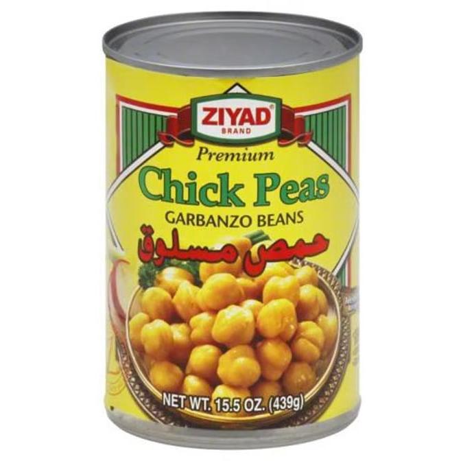 Ziyad Boiled Chickpeas (Garbanzo), 15.5 oz can 15.5 oz