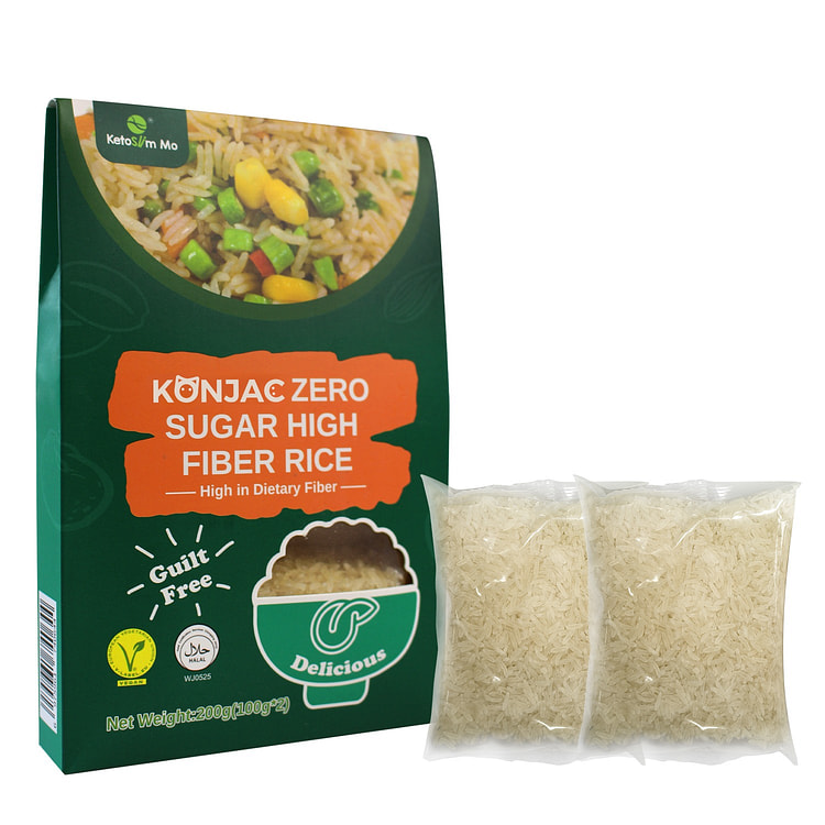 Konjac Zero Sugar High Fiber Rice 200 g