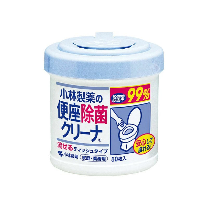 KOBAYASHI Toilet Seat Cleaning Wipes 50pcs 1 each