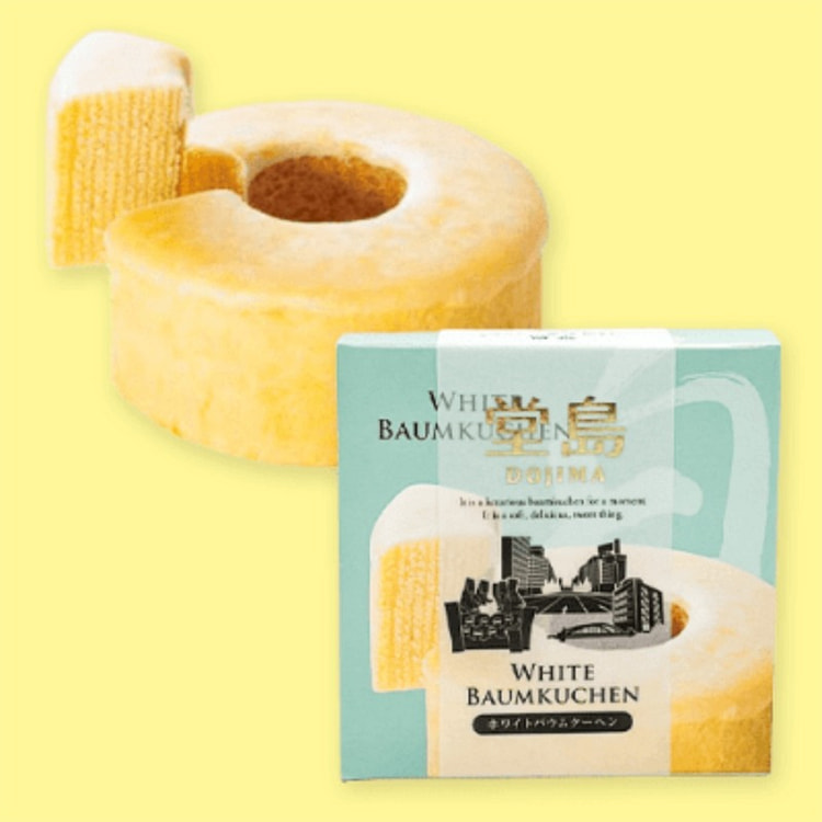 Naniwaya Dojima White Baumkuchen 1 pc