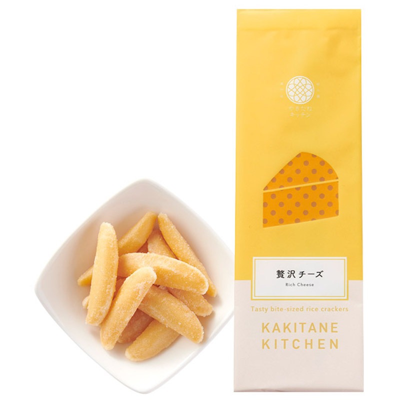「日本直送」かきたねキッチン・柿種 贅沢チーズ 65g 65 グラム