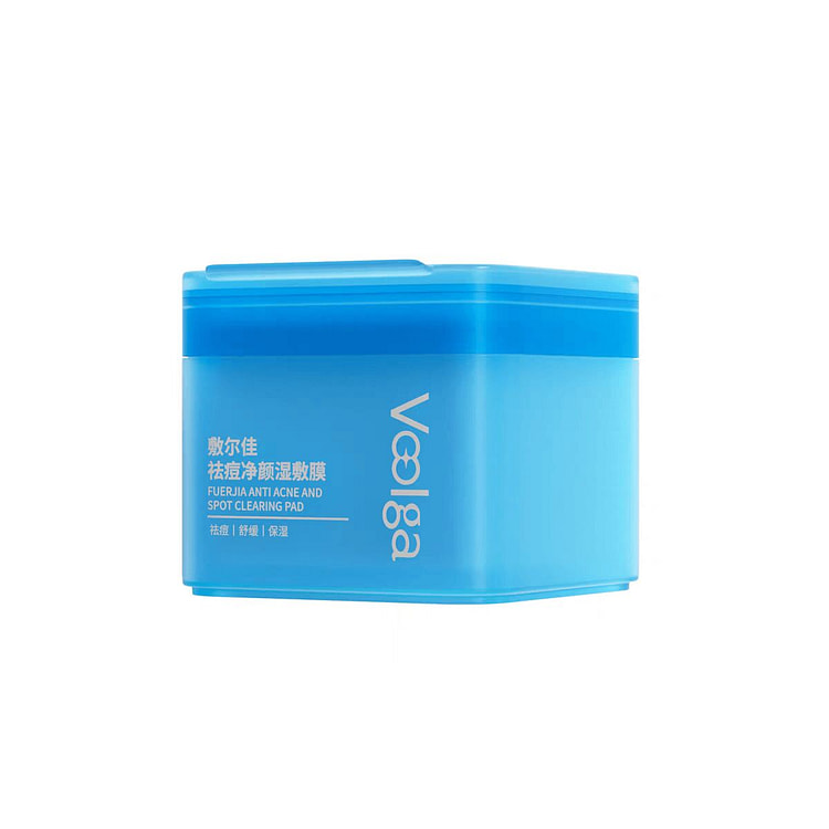 Voolga Anti Acne and Spot Clearing Pad#Blue 1 box
