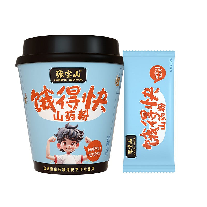 Instant Chinese Yam Powder Single-Serve Cup 30 g*3 counts