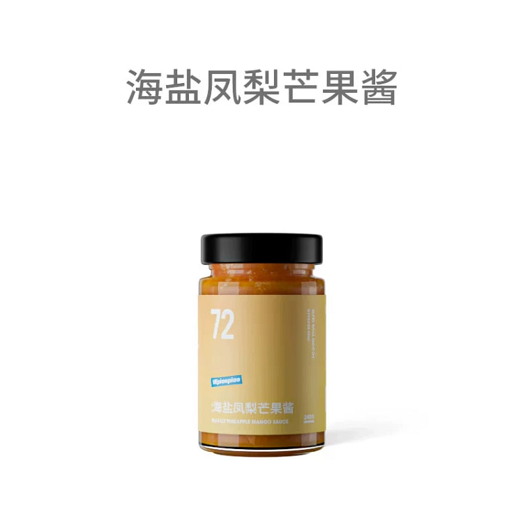 VEpiaopiao Sea Salt Pineapple Mango Sauce 240g * 1 240 g