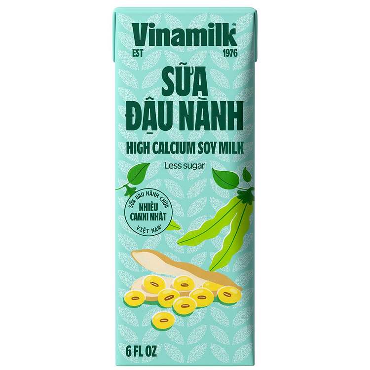 Vinamilk High Calcium Soy Milk - Single 6 fl.oz