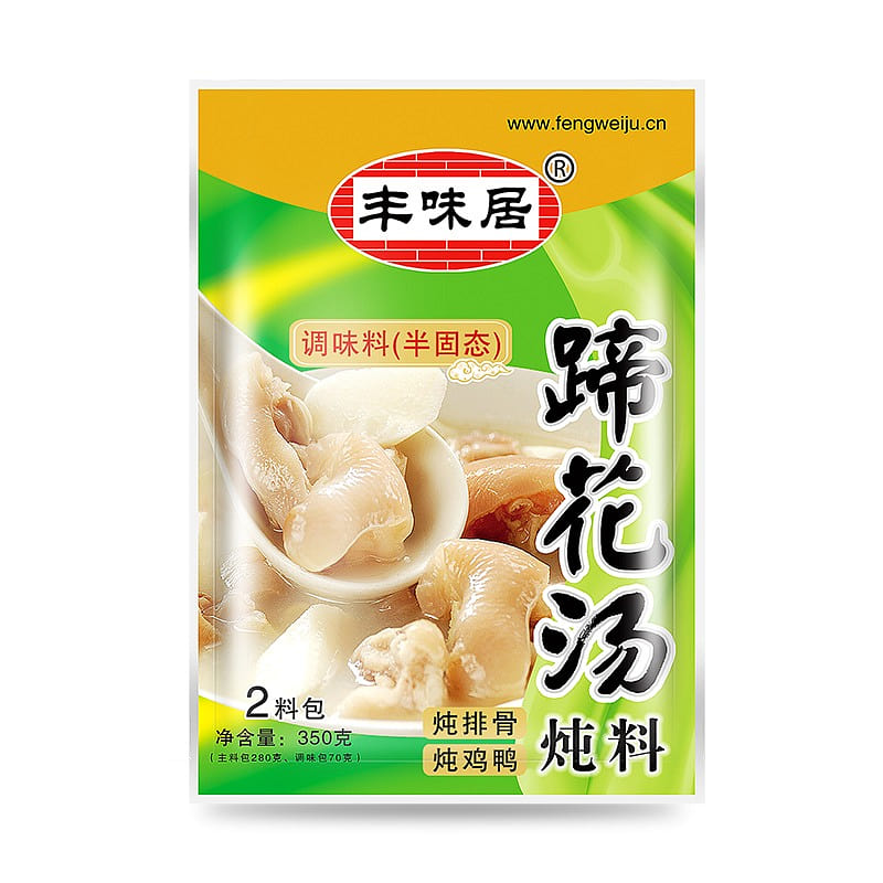 Sichuan Mom’s hoof Flower Soup stewing ingredients 350 g