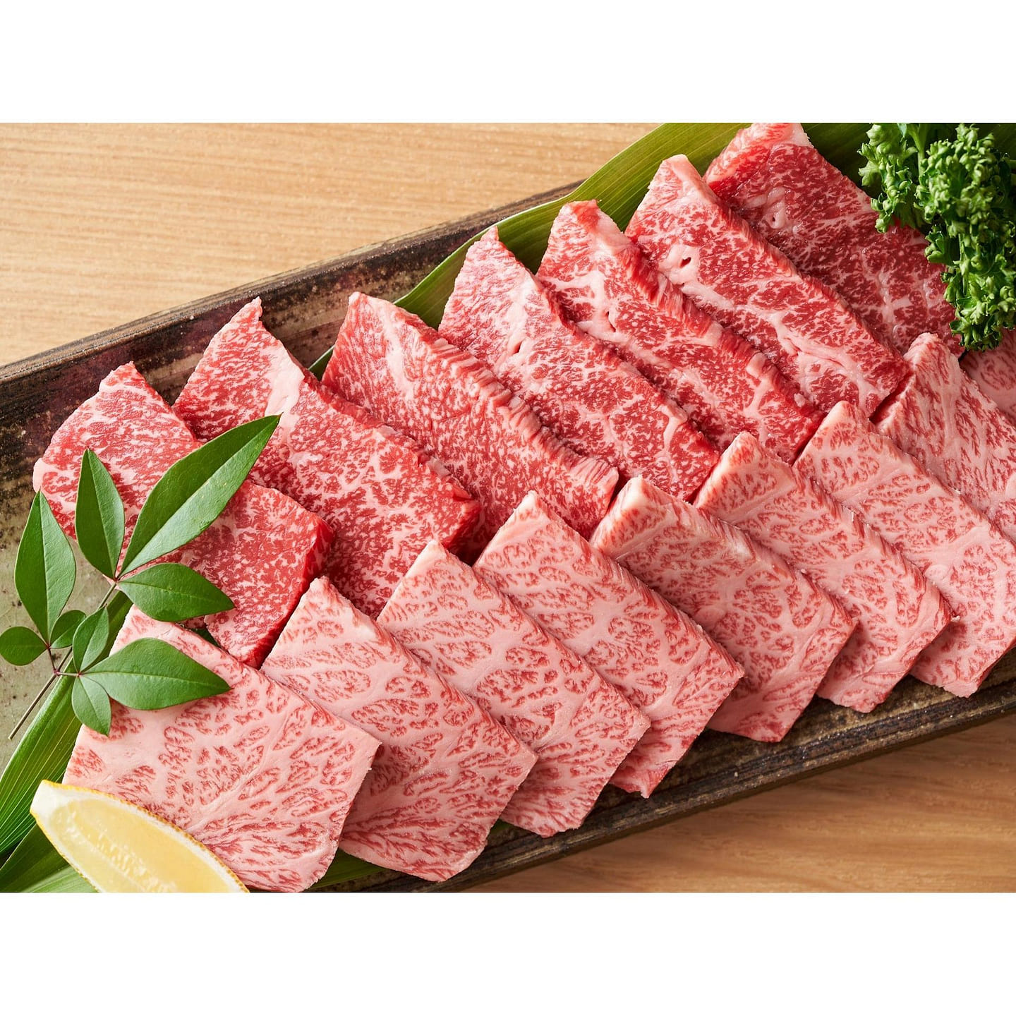 흑모 와규 나카오치 갈비 (야키니쿠용) 1 파운드