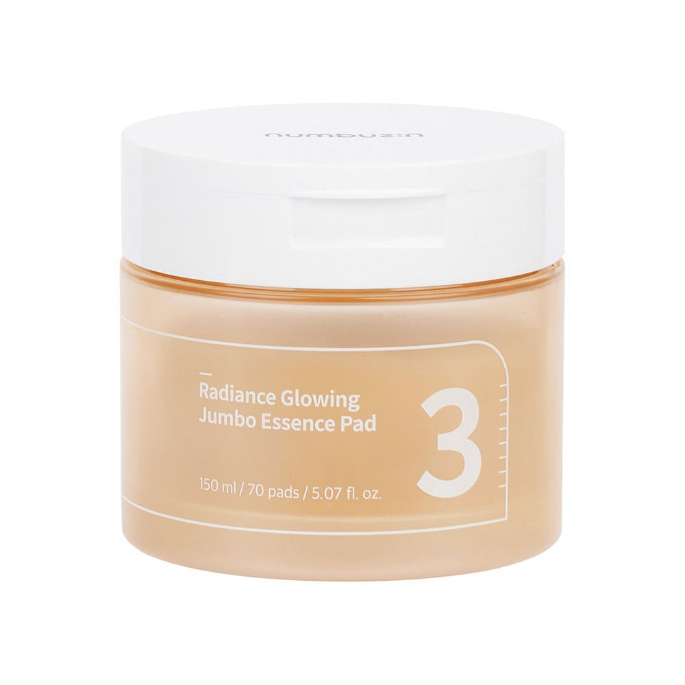 numbuzin No.3 Radiance Glowing Jumbo Essence Pad 150 ml