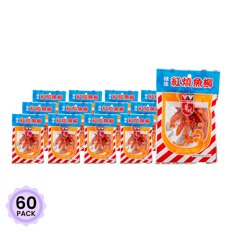 华园 辣味红烧鱼柳 30 克*60 包