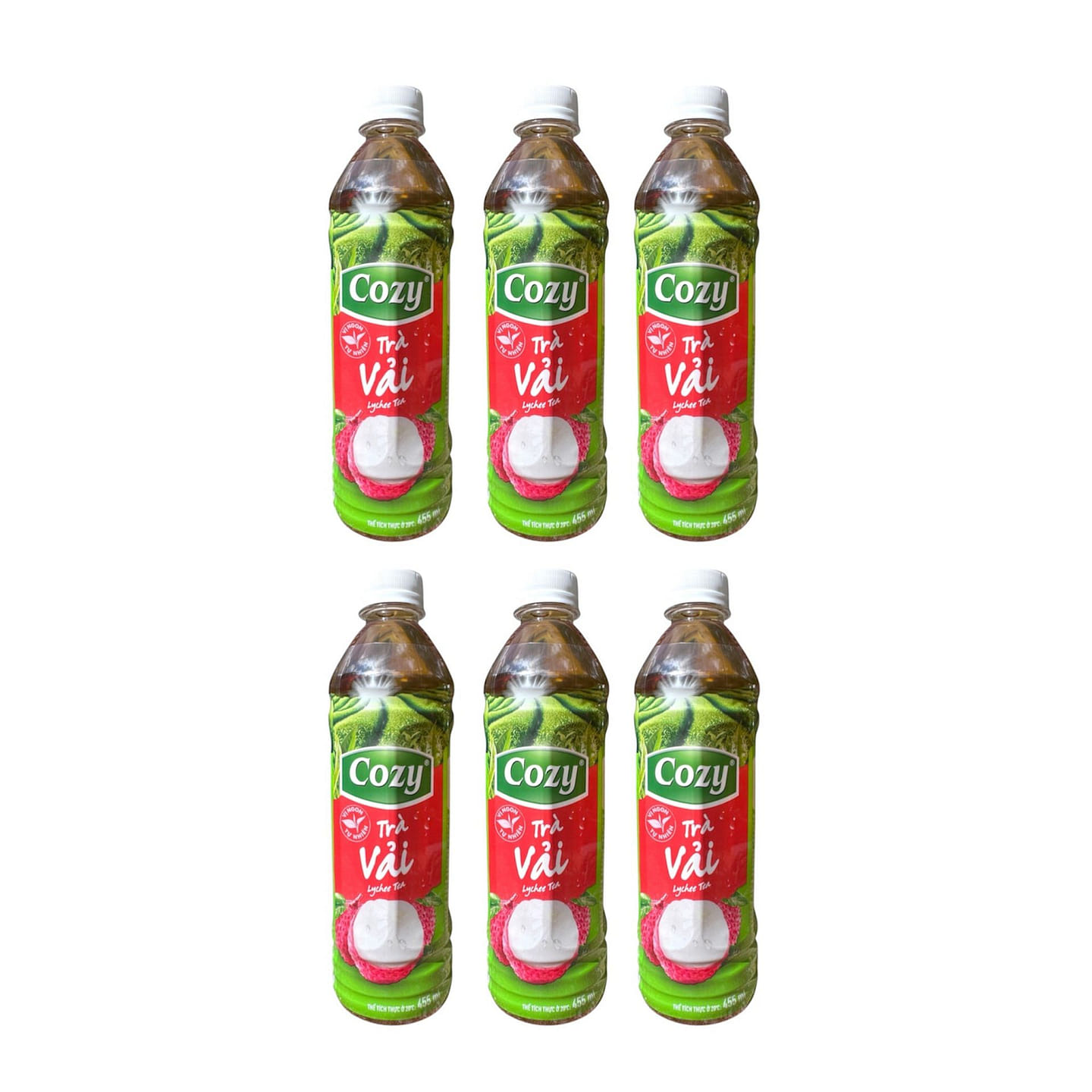 [Cozy] Lychee Tea Tra Vai 1 pack*6 bottles