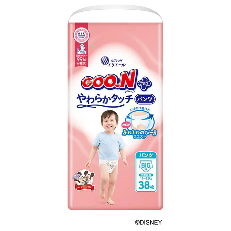 GOO.N Plus Pants 婴儿纸尿裤 XL