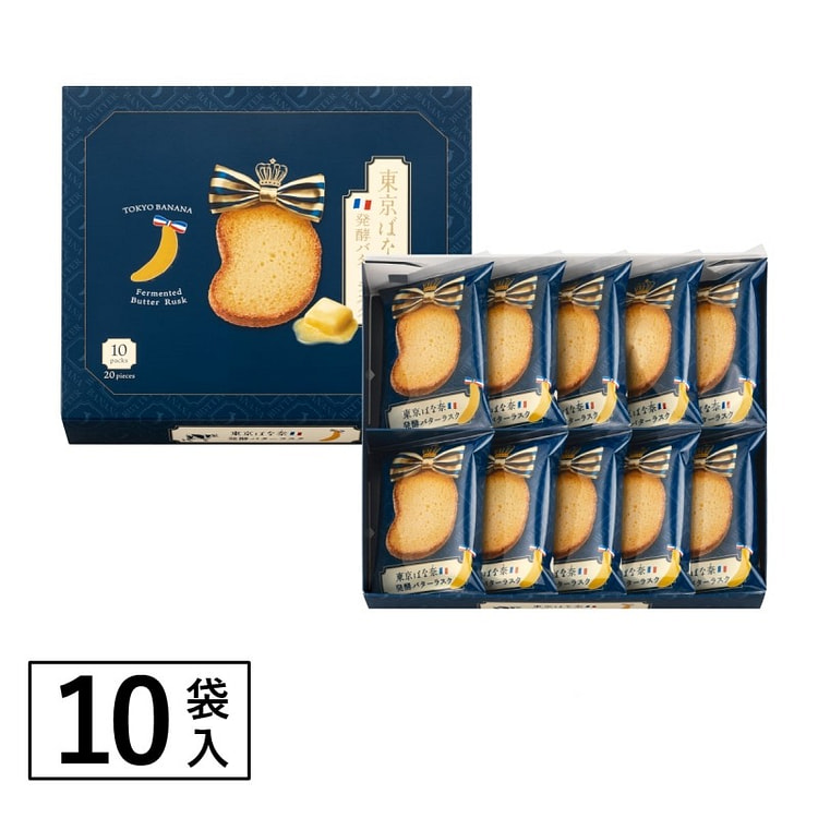 Tokyo Banana Fermented Butter Rusks 20pcs