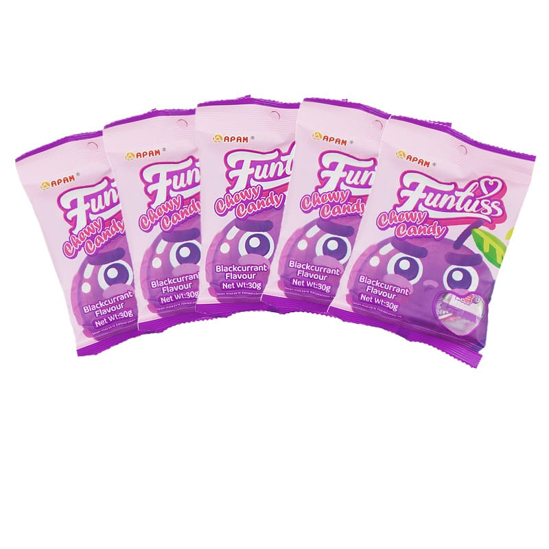 Gummy blackcurrant flavor 30g*5 bags 150 g