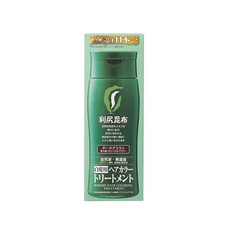 利尻昆布 纯植物 染发膏 染发剂 深棕色 200g 1 瓶