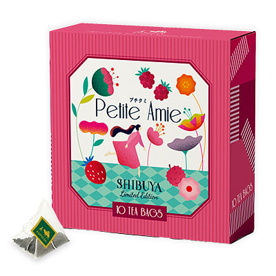 Raspberry, Strawberry, and Lychee Black Tea 10 bag 1 box