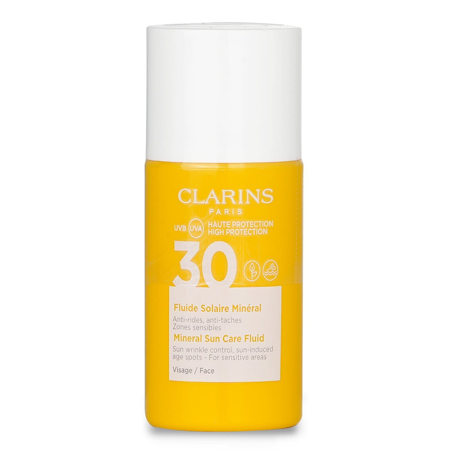 Clarins Mineral Sun Care Fluid For Face SPF 30 – For Sensitive Areas 30ml/1oz 30 ml