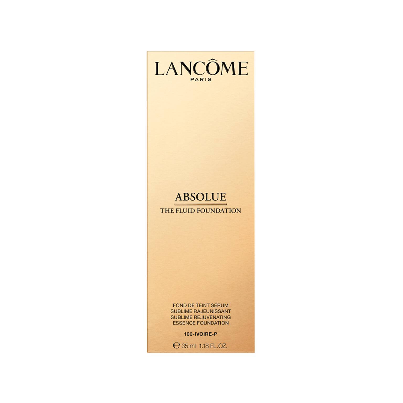 Lancome ABSOLUE THE FLUID FOUNDATION 35ML ##100 1 each - Weee!