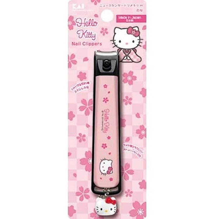 Kai Hello Kitty Sakura Nail Clipper Size M 1 each