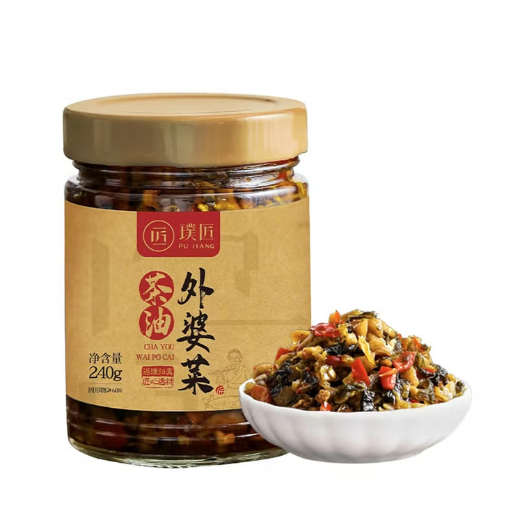 璞匠  茶油外婆菜  开胃下饭菜