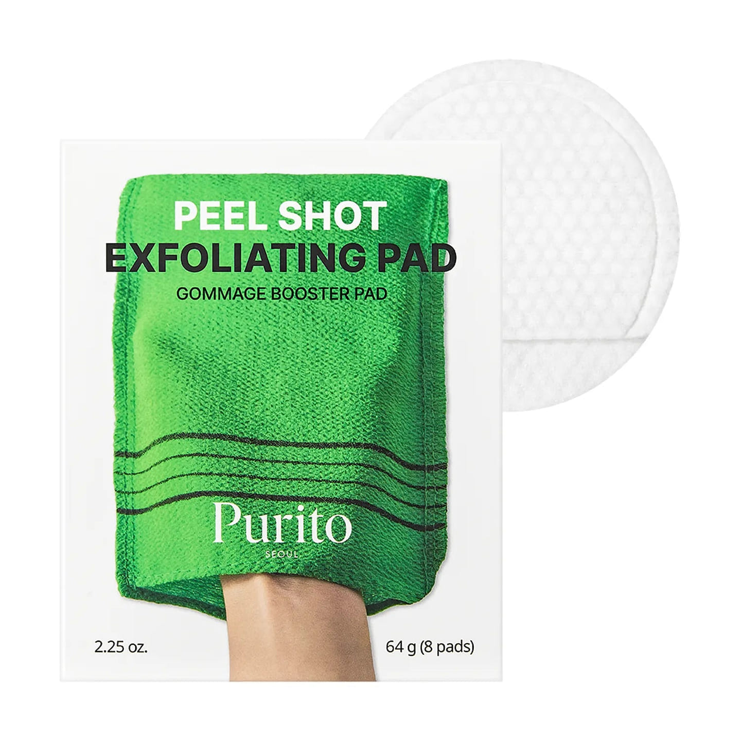 Purito Seoul Peel Shot Exfoliating Pad 8ea 1 each