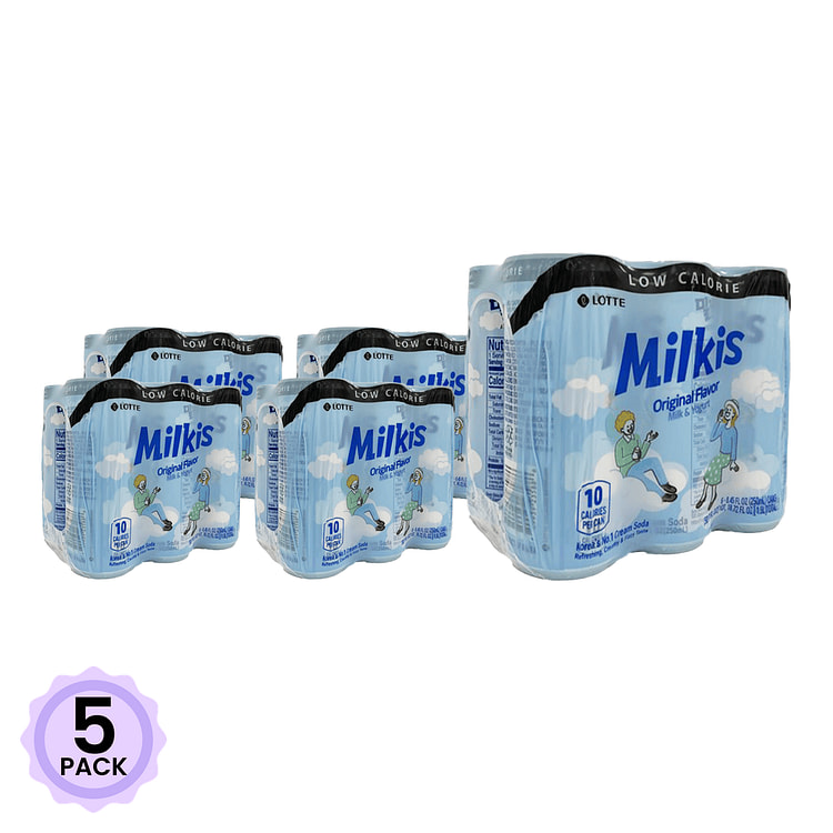 乐天 乳酸味碳酸饮料 8.45 液盎司*6 罐*5 包