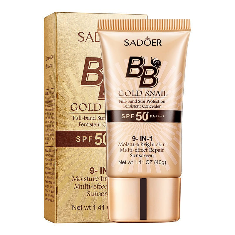 Golden Snail BB Cream Concealer,Primer,Sunscreen#2 1 count
