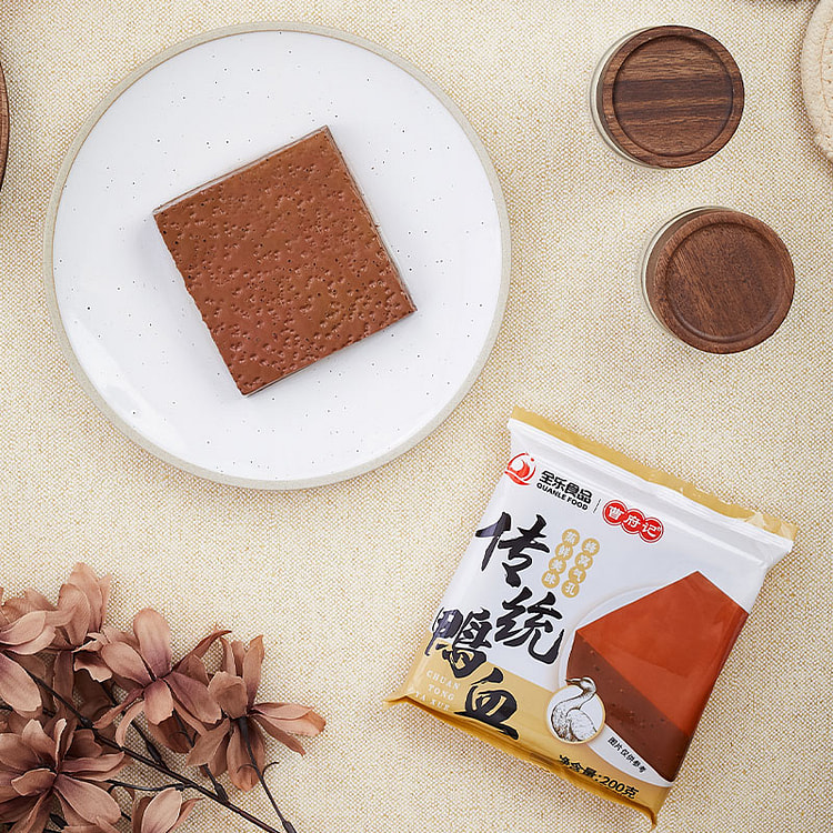 曹府记传统鸭血无胶 200g*1盒装 200 克