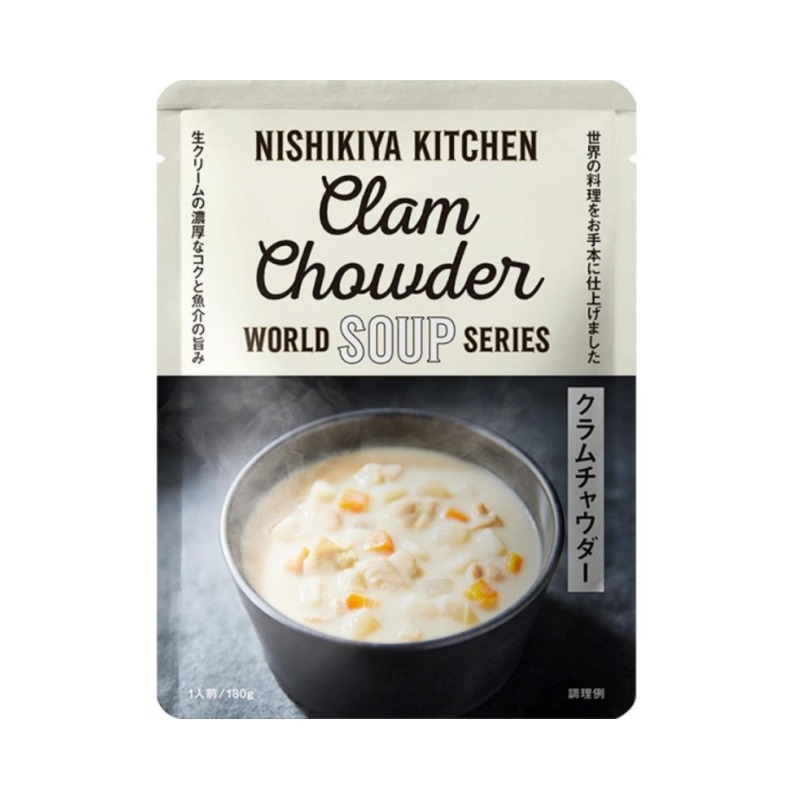 NISHIKIYA KITCHEN クラムチャウダー ミ 180g 1 パック - Weee!