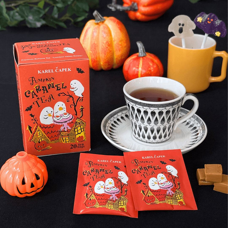 Karel Capek Pumpkin Caramel Black Tea 20pcs 1 each