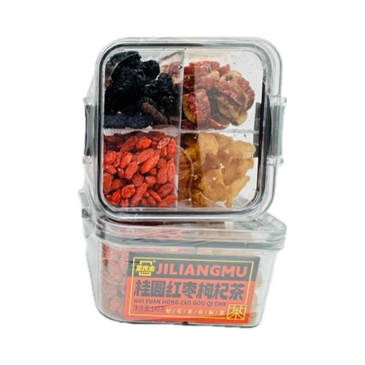 集良木 新品泡茶料 桂圆红枣枸杞茶 4.94盎司
