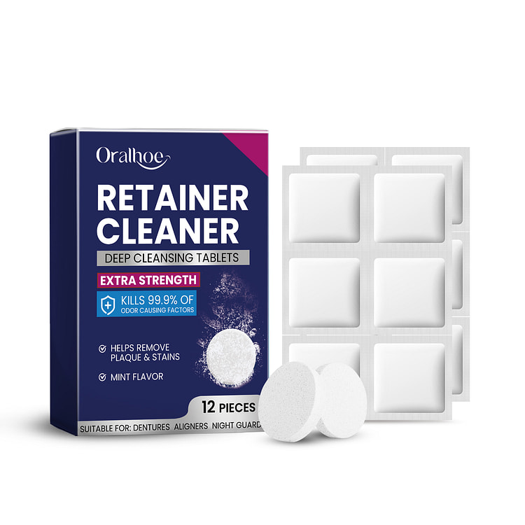 Oralhoe Mouth Guard Cleaning Tablets 50g*1 box