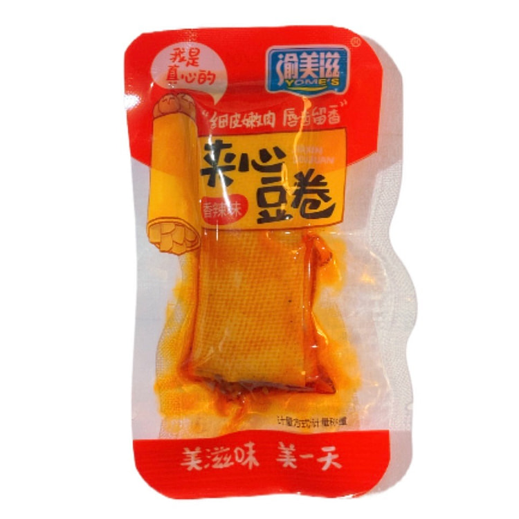【渝美滋】夹心豆卷（香辣味）300克