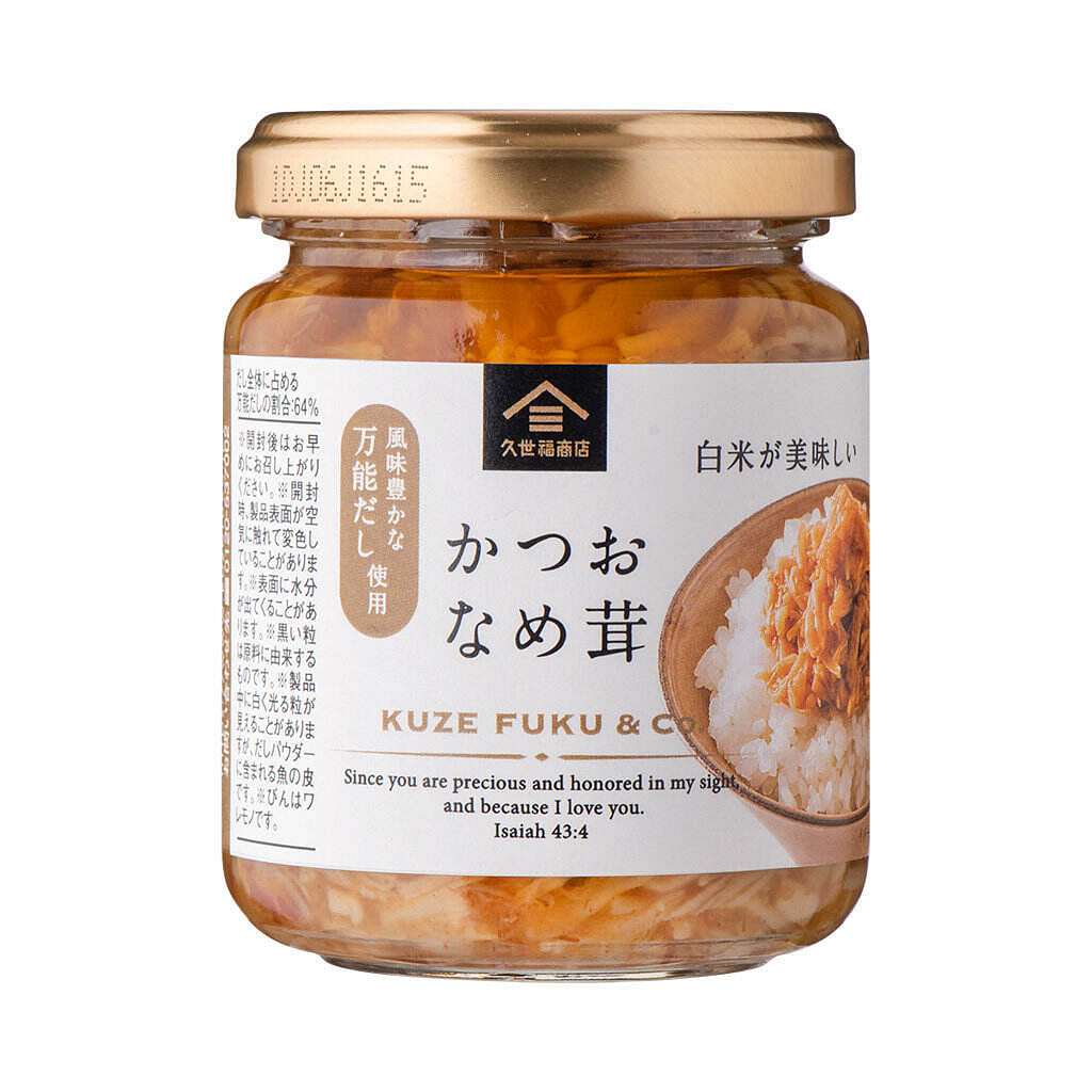 Kuzefuku Shoten Bonito Enoki Mushroom 130g 1 each