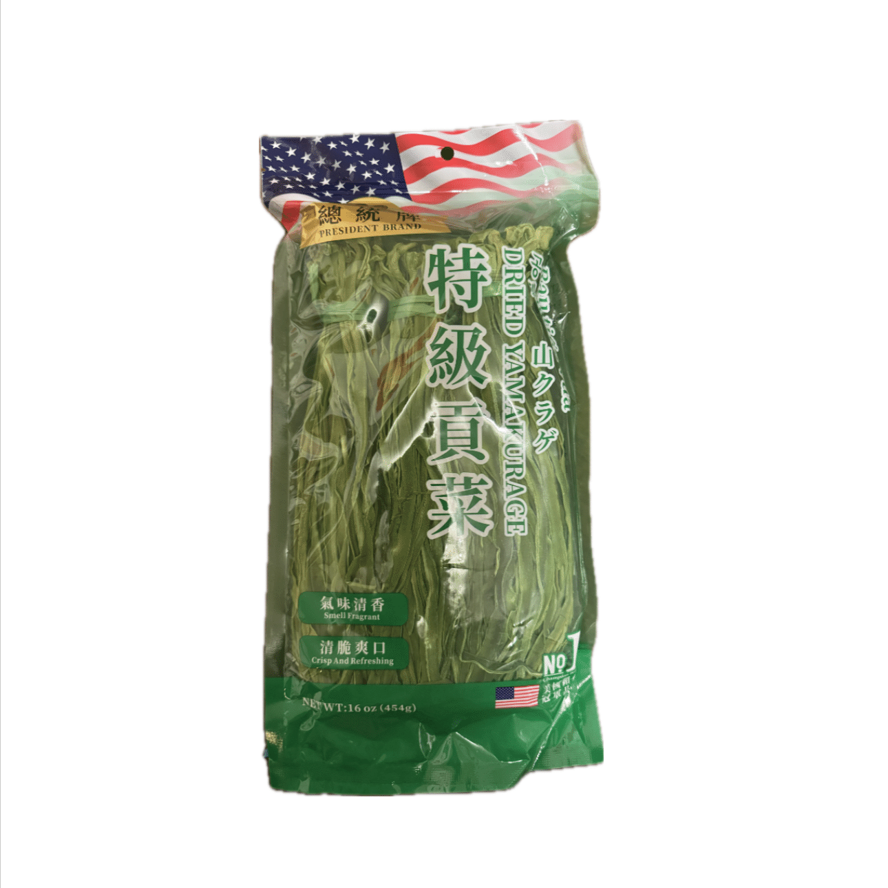 PresidantBrand Dried Gong Vegetables Big Pack 16 oz