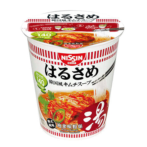 NISSIN Glass Noodles Korean Kimchi 43g 1 each