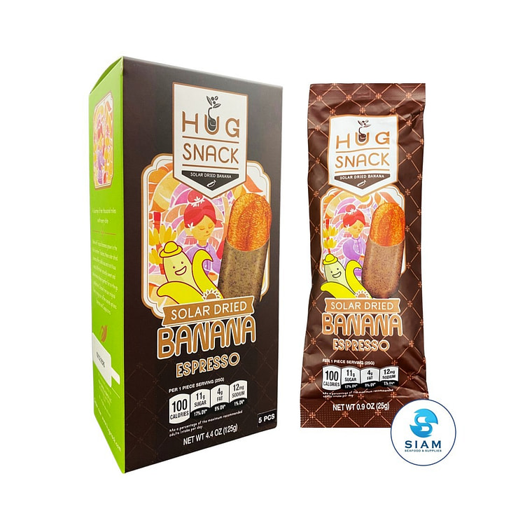 Hug Snack 太阳能香蕉干浓缩咖啡 (盒装)