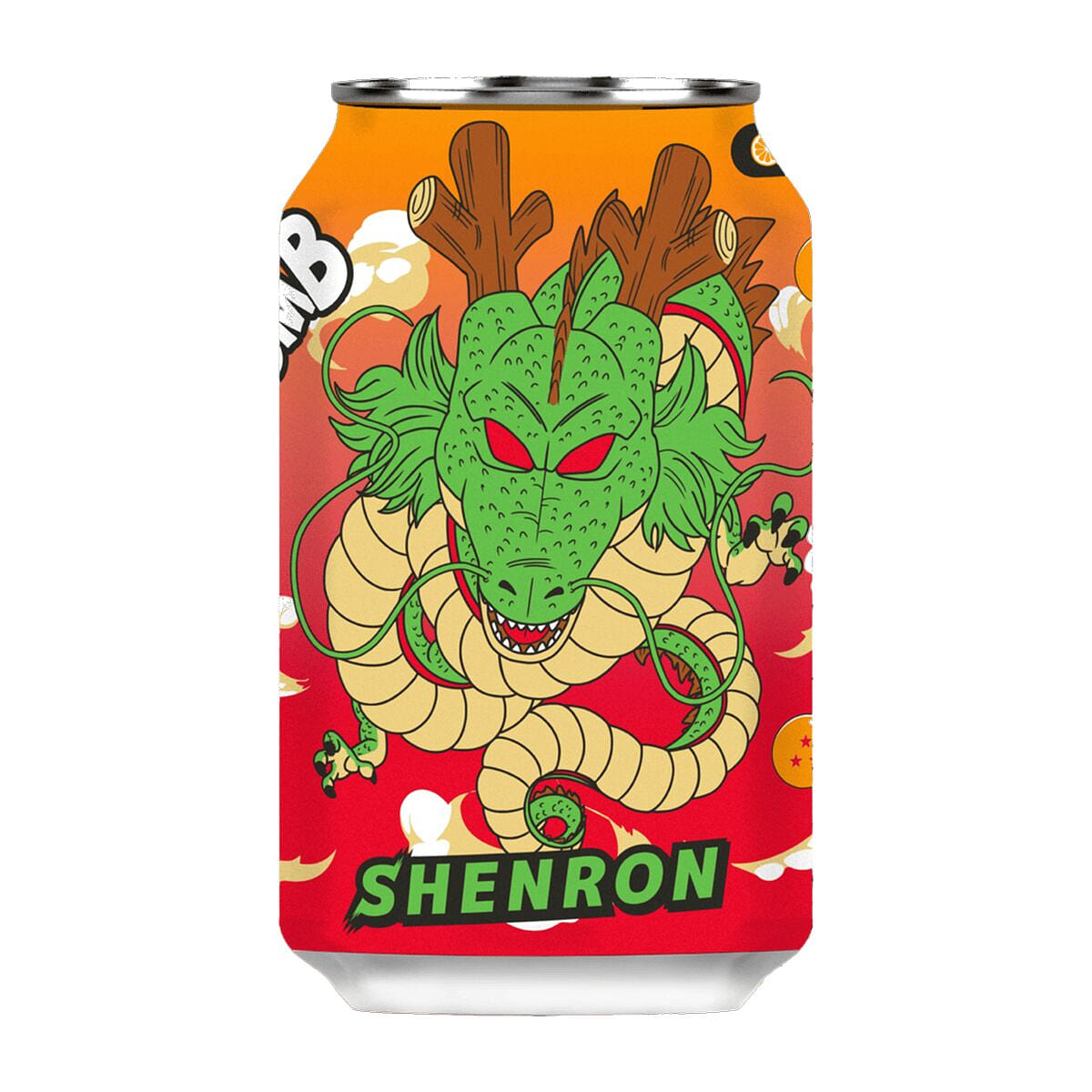 OceanBomb Dragonball Sparkling Water Orange Flavor 330 ml